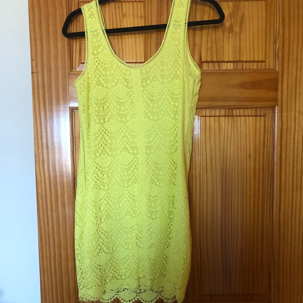 Juicy Couture Yellow Tank dress size 6